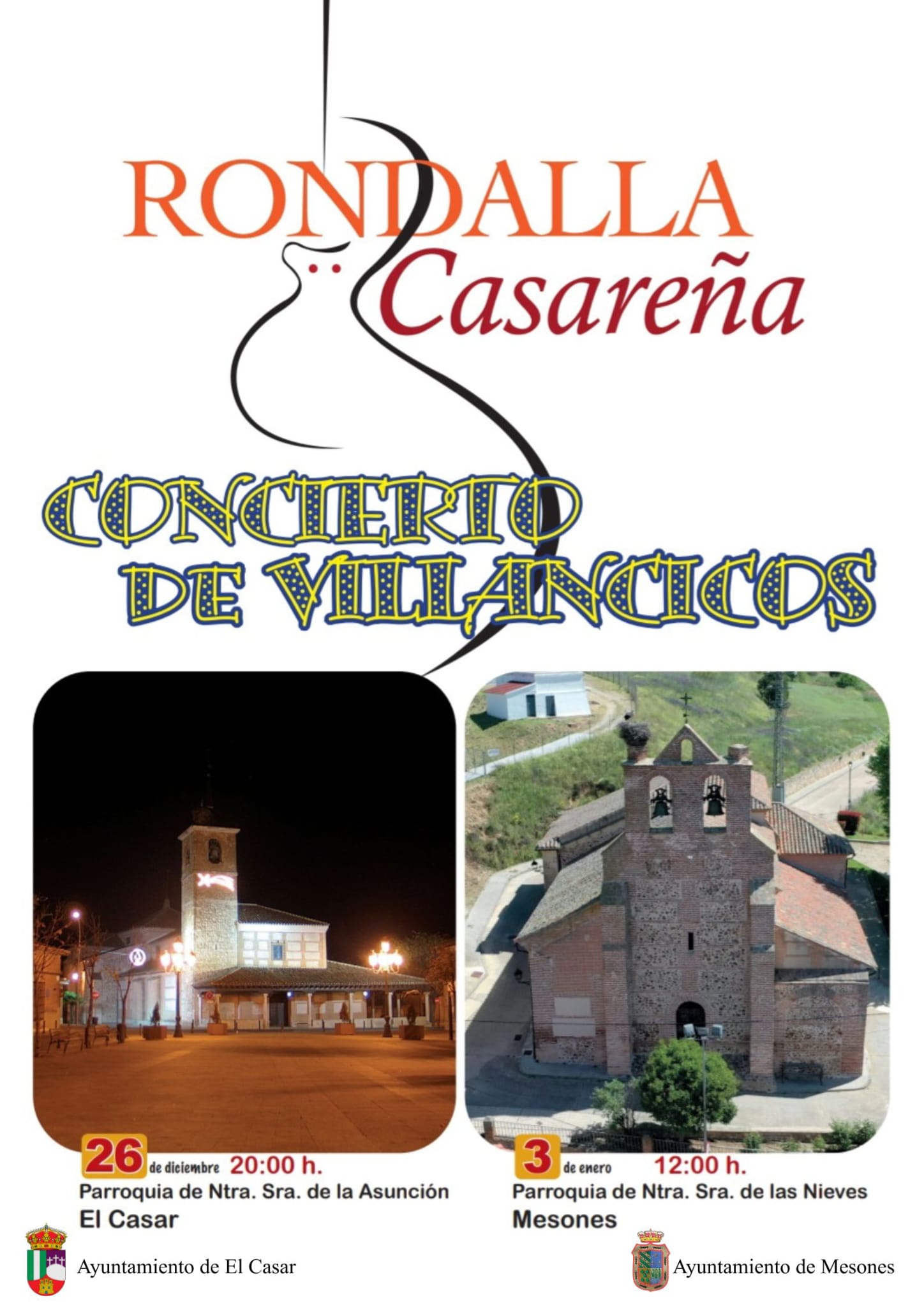 CONCIERTOS DE VILLANCICOS DE LA RONDALLA CASAREÑA (1)