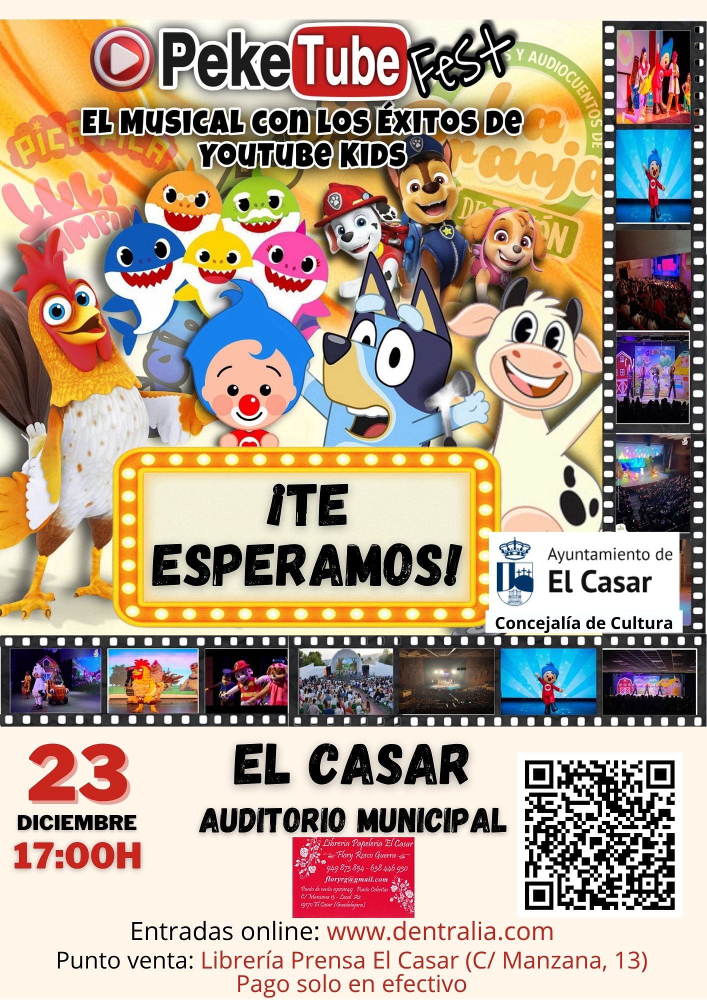 LLEGA PEKETUBE FEST A EL CASAR “EL MUSICAL CON LOS ÉXITOS DE YOUTUBE KIDS” (1)