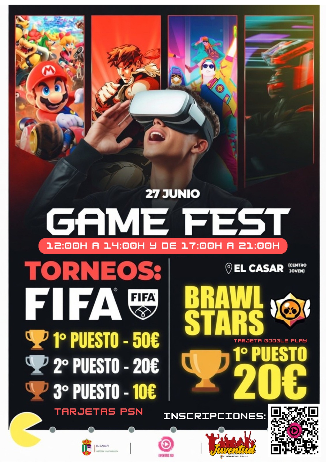 ¡LLEGA LA JORNADA E-GAMES A LA XV SEMANA DE LA JUVENTUD 2026 DE EL CASAR!