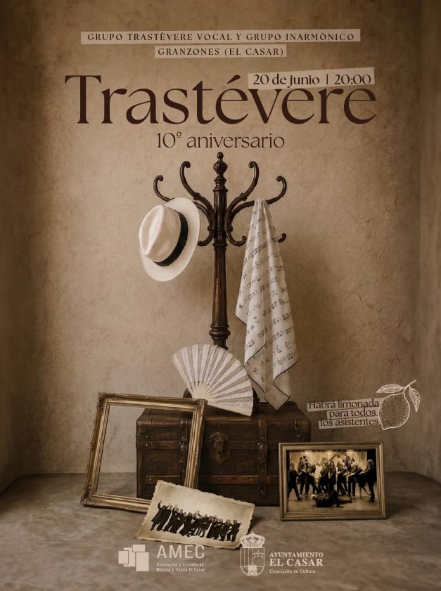 ¡TRASTÉVERE CELEBRA SU 10º ANIVERSARIO!
