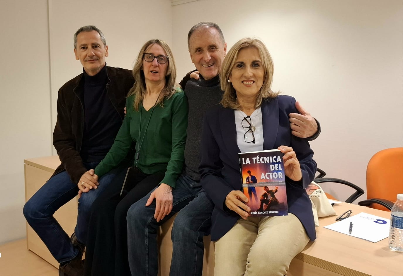 TARDE SOBRE INTERPRETACIÓN Y TEATRO, EN LA BIBLIOTECA DE EL CASAR