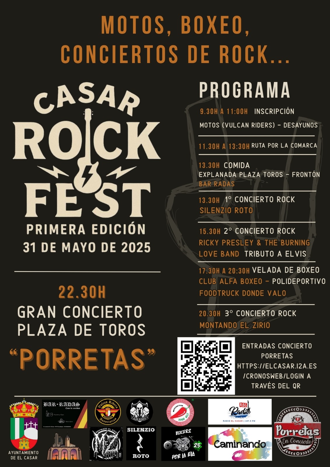¡HOY ES EL GRAN DÍA! LLEGA EL CASAR ROCK FEST