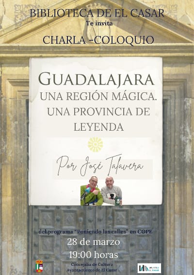 ¡NO TE PIERDAS UNA CHARLA FASCINANTE PARA DESCUBRIR GUADALAJARA!