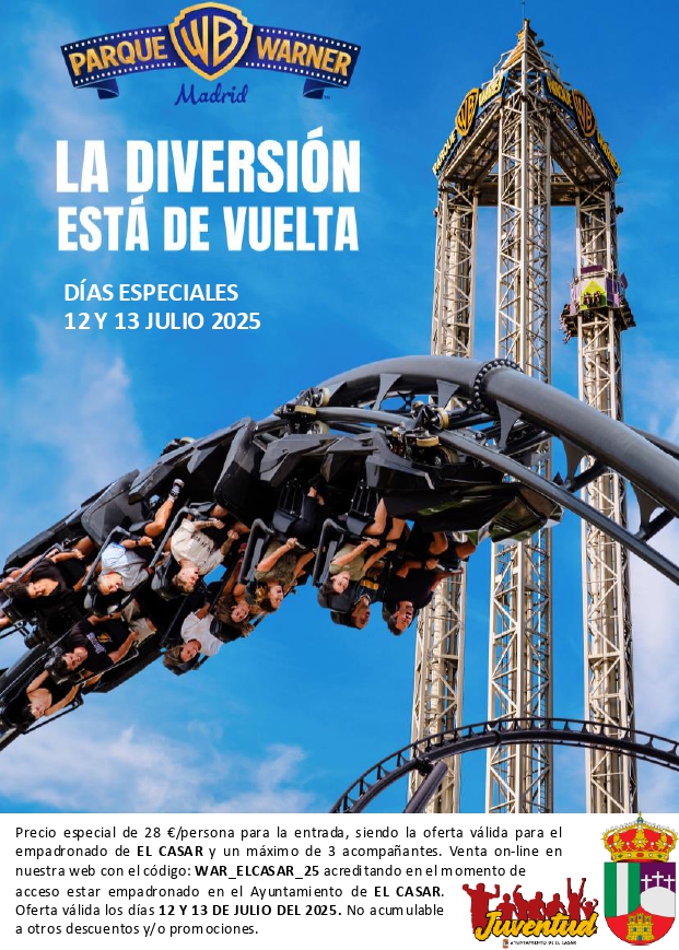 ¡LA DIVERSIÓN ESTÁ DE VUELTA EN PARQUE WARNER MADRID!