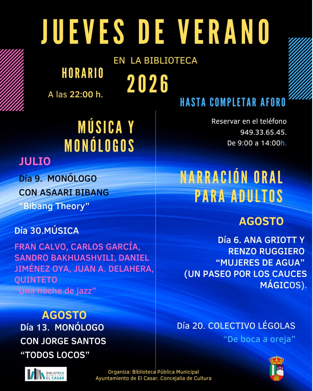 JUEVES DE VERANO 2026