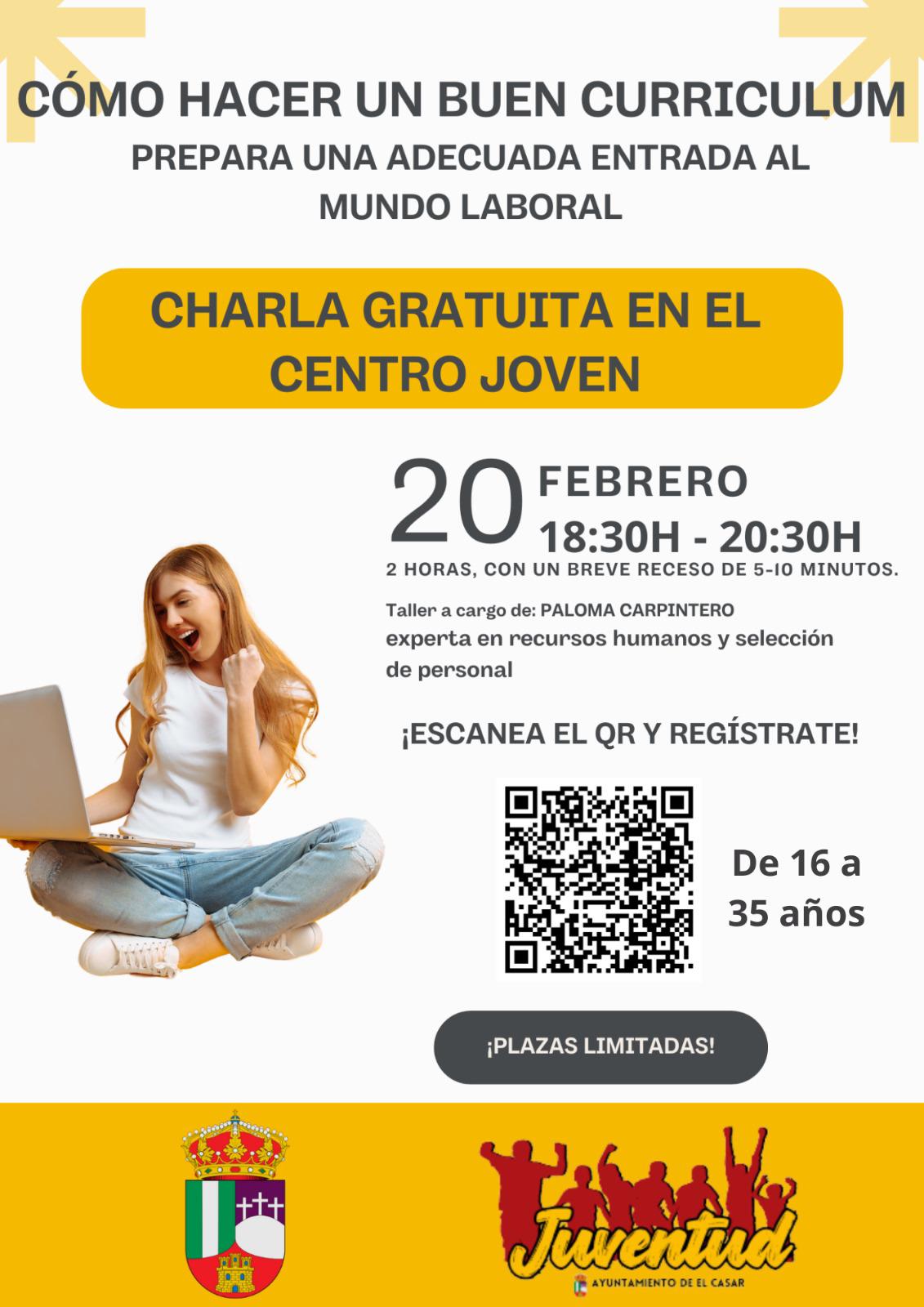 TALLER: “CÓMO HACER UN BUEN CURRÍCULUM”