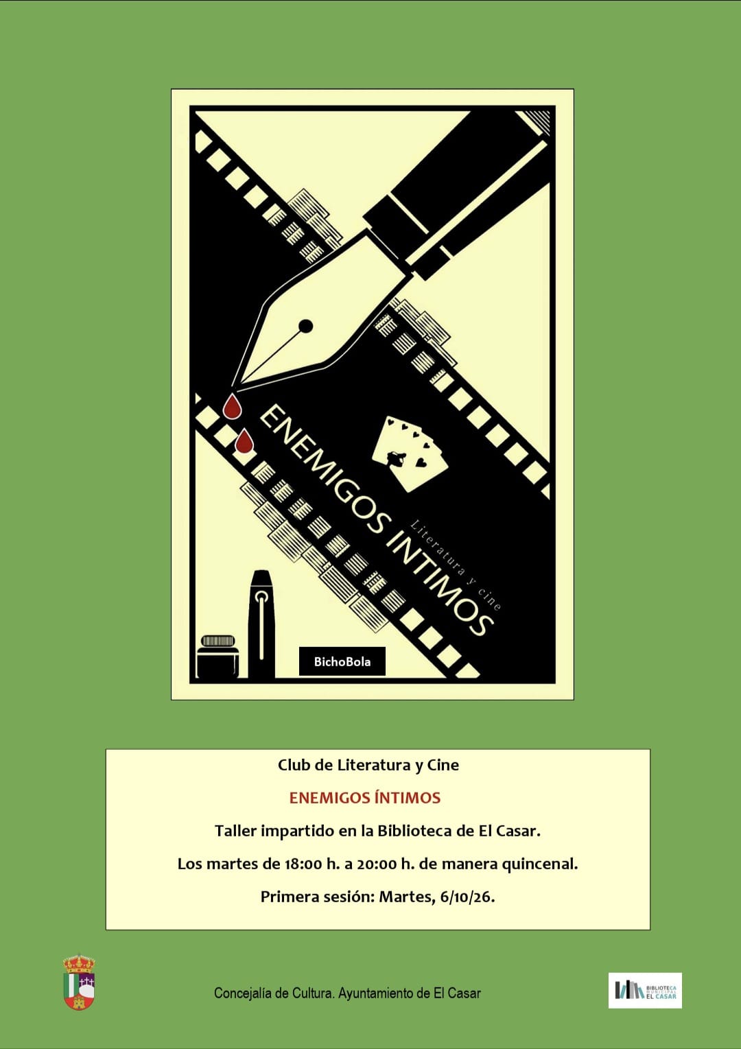 ¡LITERATURA Y CINE SE DAN LA MANO EN EL CASAR!