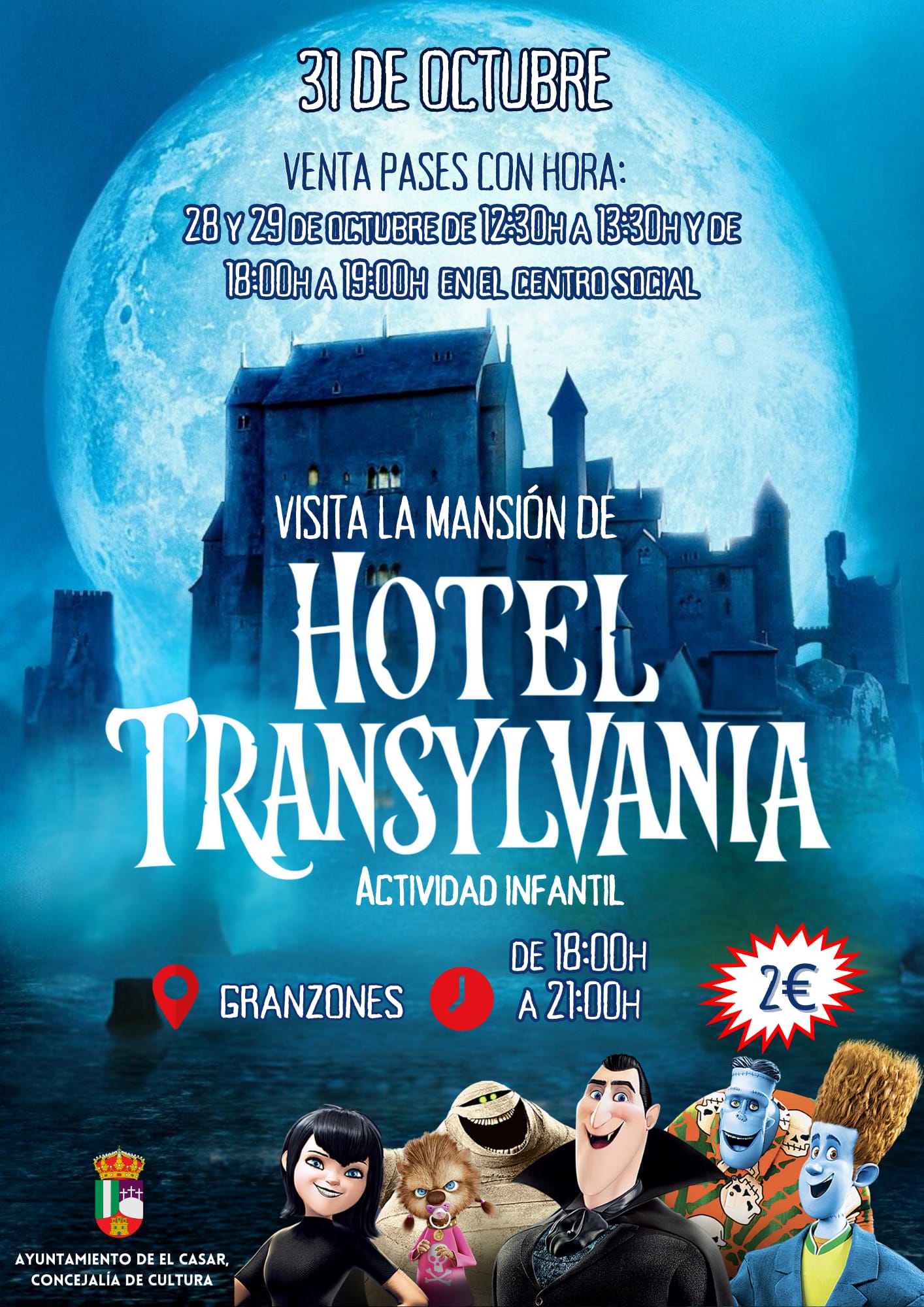 ¡NO TE PIERDAS LA VISITA A LA MANSIÓN DE HOTEL TRANSYLVANIA!