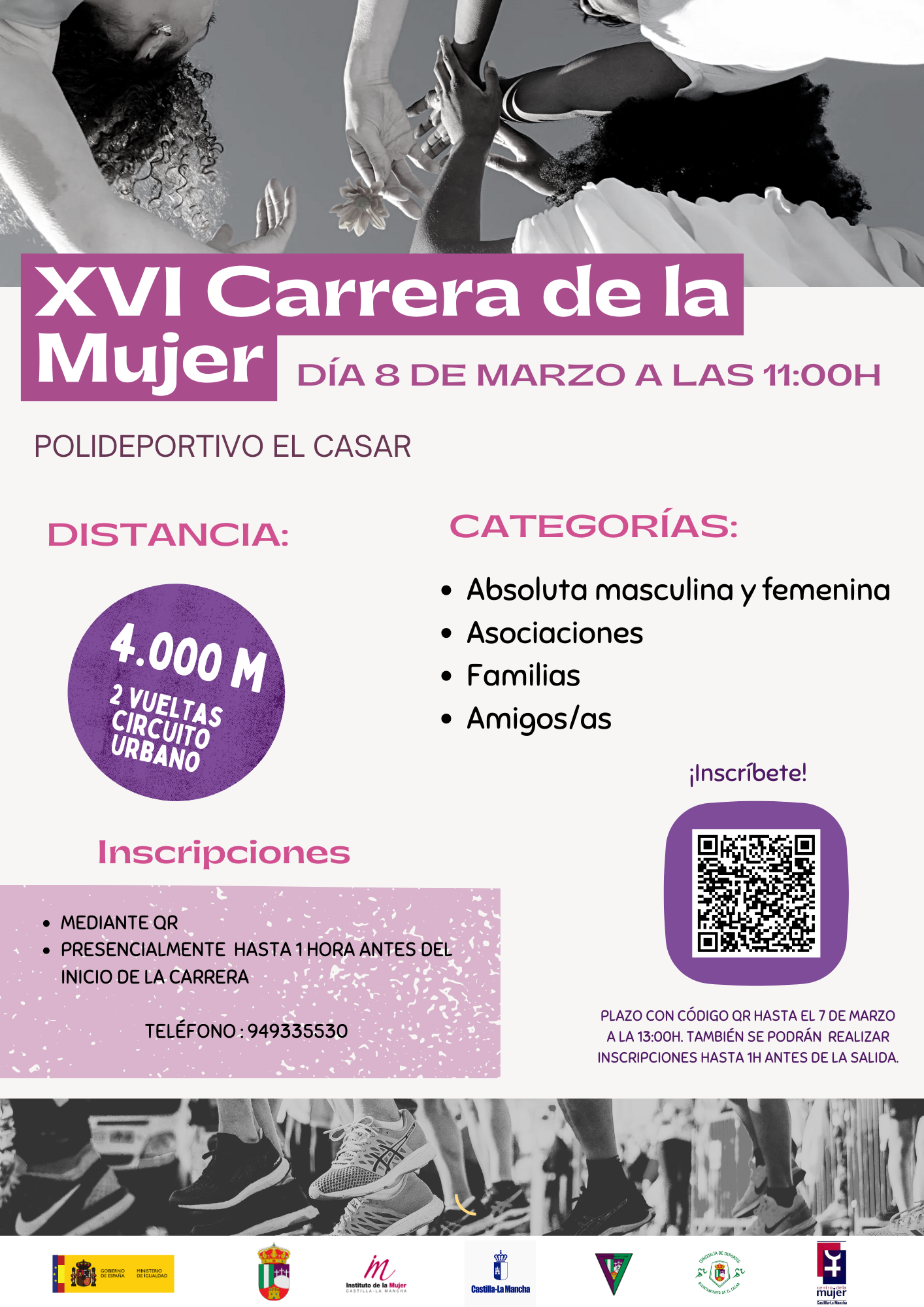 XVI CARRERA DE LA MUJER EN EL CASAR