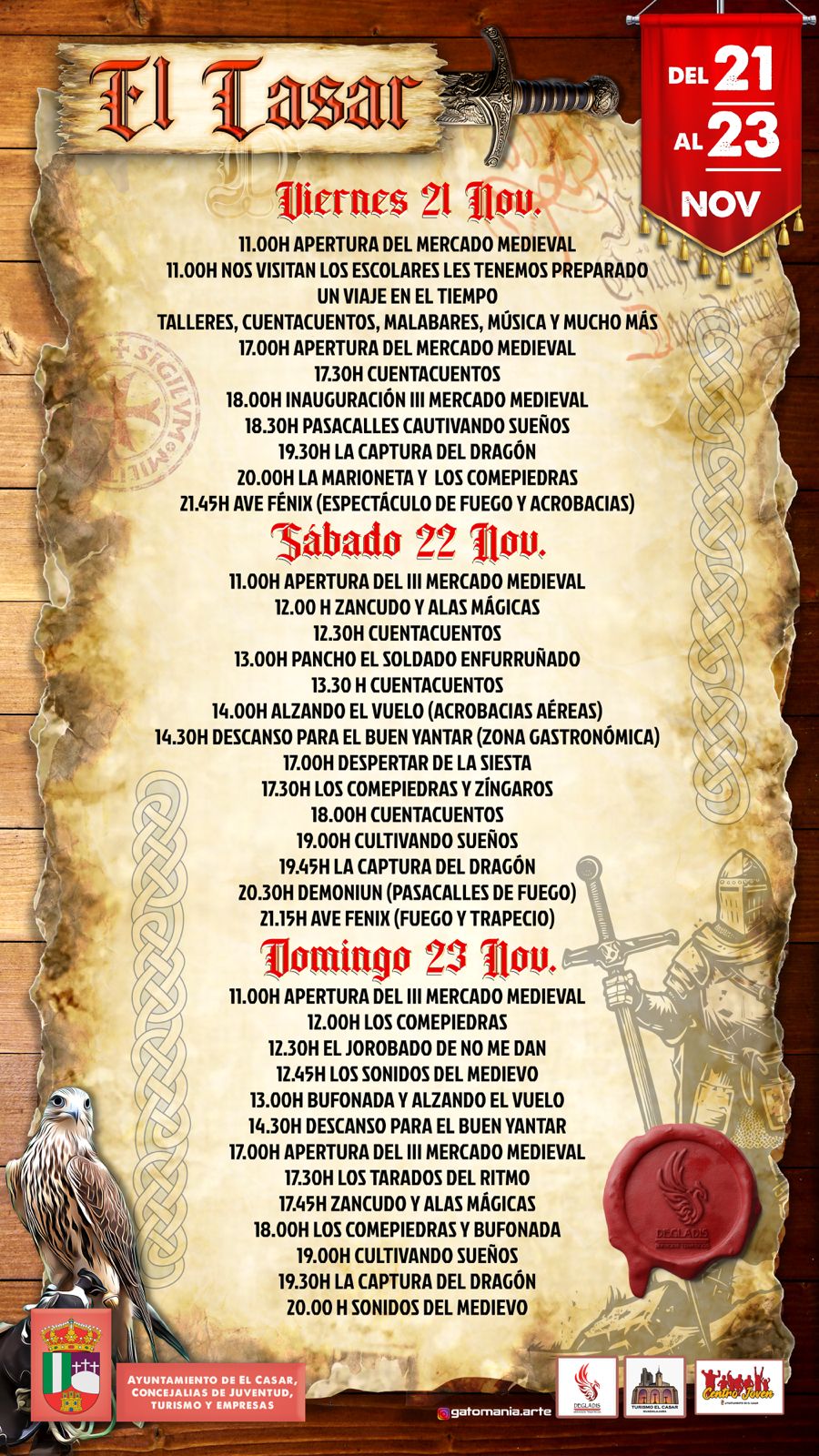 COMIENZA EL III MERCADO MEDIEVAL DE EL CASAR