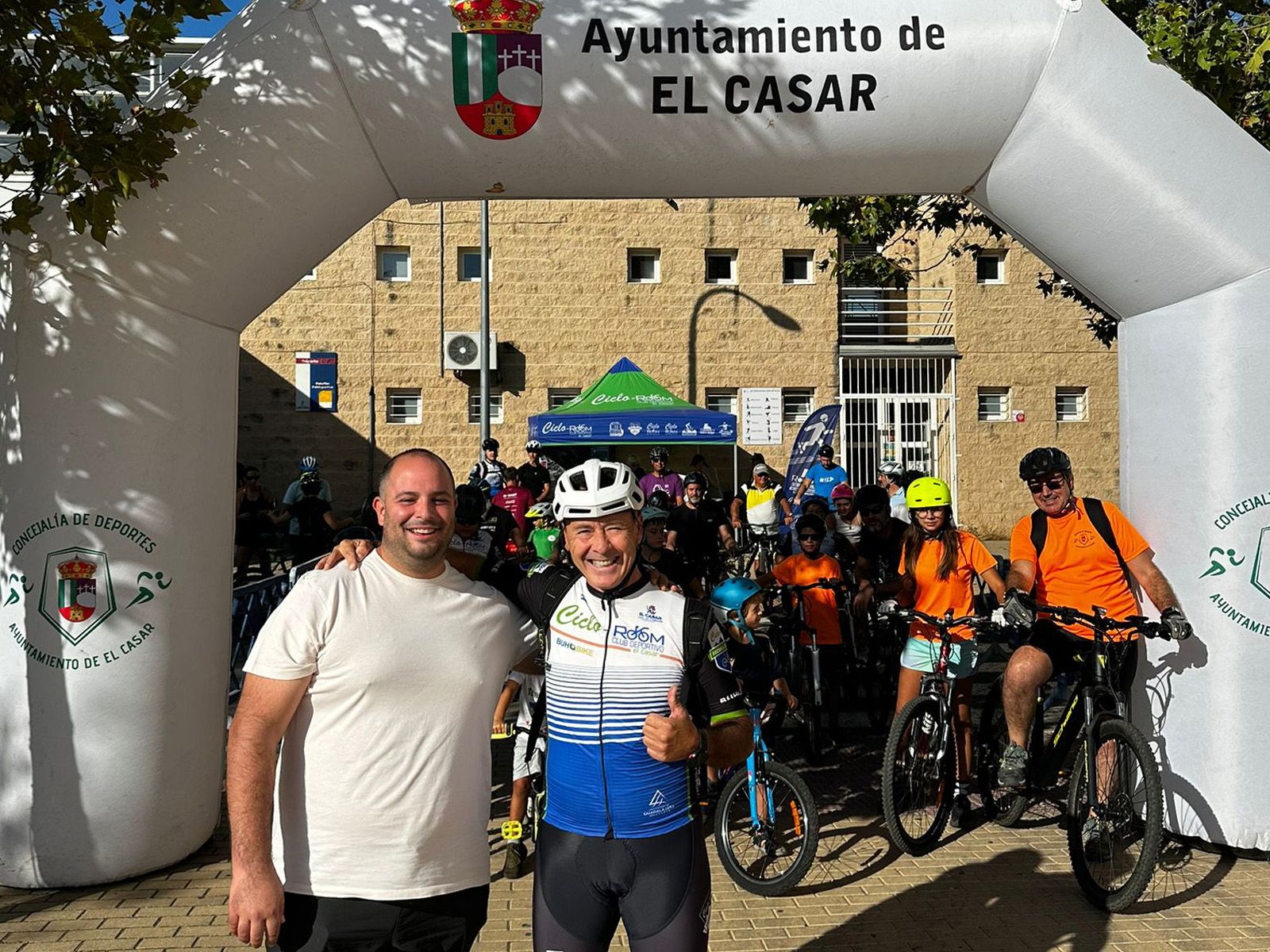 ¡ÉXITO ROTUNDO EN LA XV EDICIÓN DEL DÍA DE LA BICI EN EL CASAR!