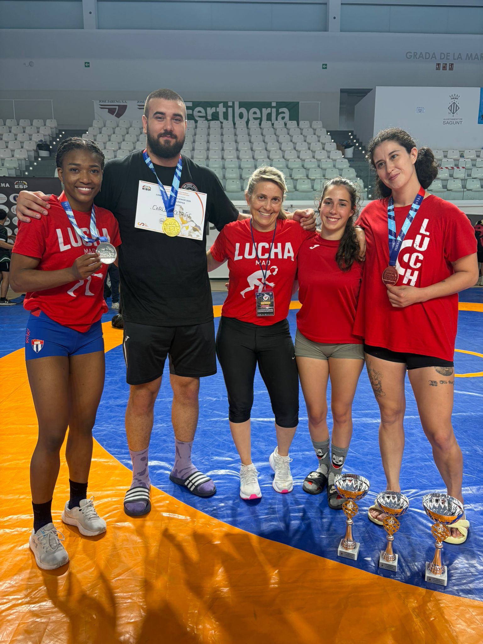 EL CLUB KYUDAN DE EL CASAR CONQUISTA OCHO MEDALLAS EN LOS CAMPEONATOS DE ESPAÑA DE LUCHA Y SAMBO PLAYA
