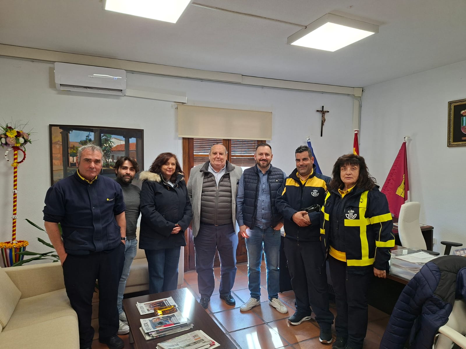 DESDE EL AYUNTAMIENTO EXIGIMOS UN SERVICIO DE CORREOS PÚBLICO Y DIGNO PARA EL CASAR