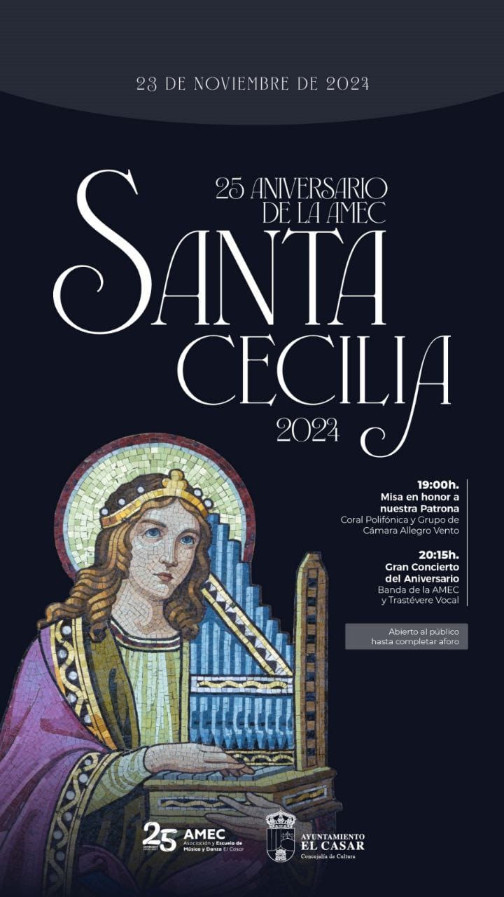 ¡Celebramos el 25 Aniversario de la AMEC con un evento especial en honor a Santa Cecilia! (1)