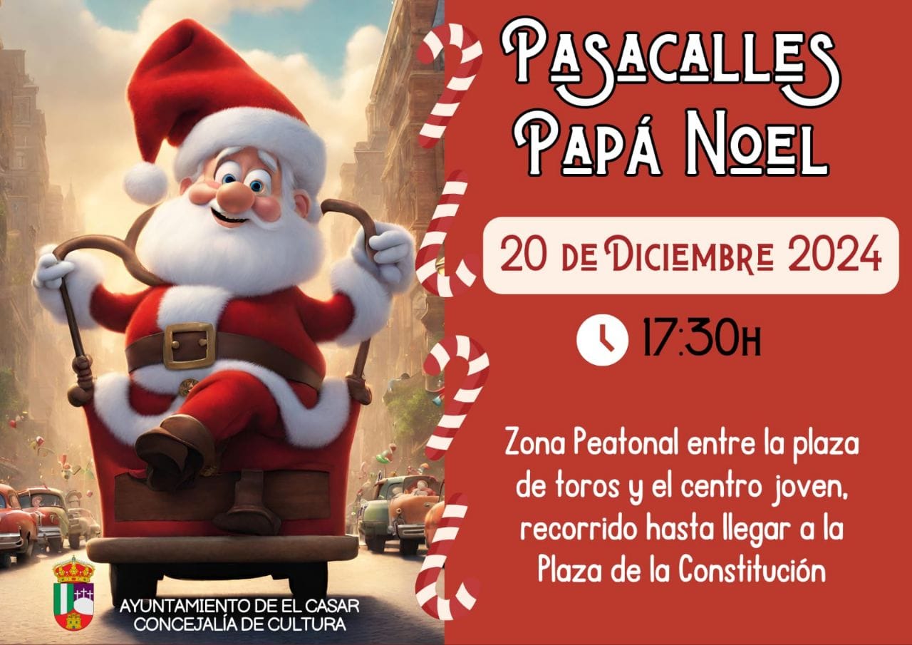 ¡PASACALLES DE PAPÁ NOEL!