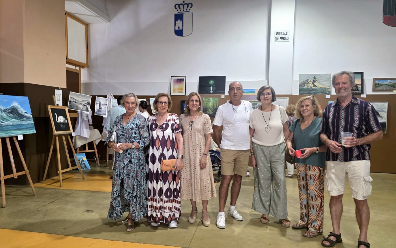 DESPEDIDA DE FIN DE CURSO DE PINTURA Y ZENTANGLE  DE LA ASOCIACION MUJERES CANDELAS