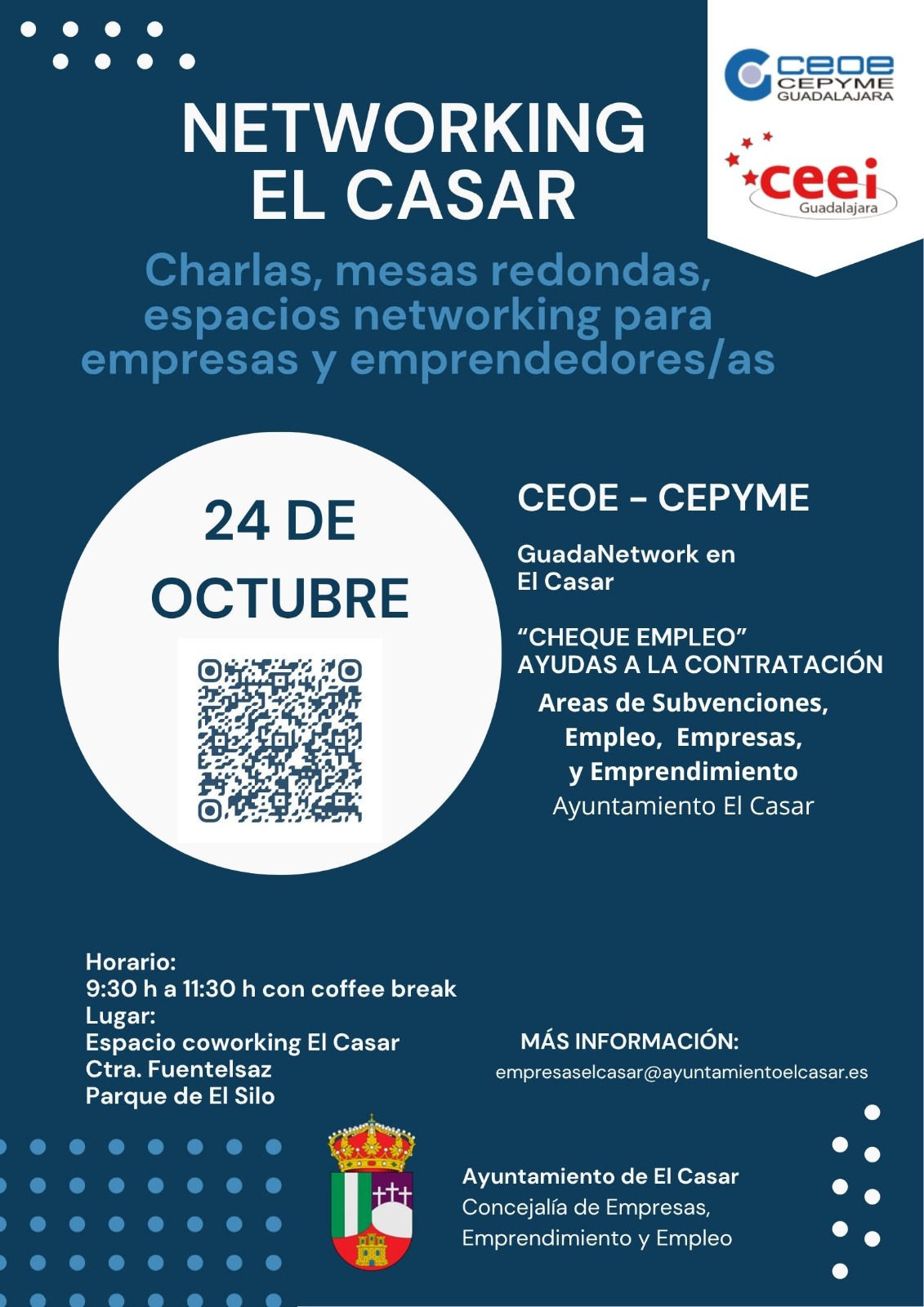 ¡ARRANCAMOS LA TEMPORADA DE OTOÑO DE NETWORKING EMPRESARIAL EN EL CASAR! (1)