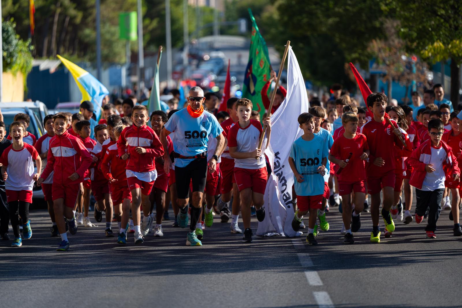 EL CASAR VIVIÓ UN EMOTIVO HOMENAJE EN LA CARRERA DE RELEVOS 500KM