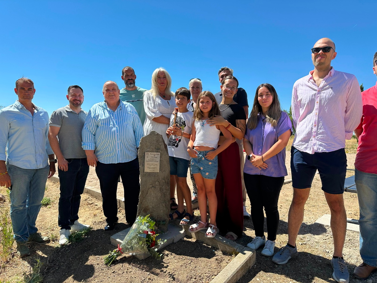 EL AYUNTAMIENTO DE EL CASAR INAUGURA EL PARQUE EN MEMORIA DEL GUARDIA CIVIL DAVID PÉREZ CARRACEDO, ASESINADO EN BARBATE