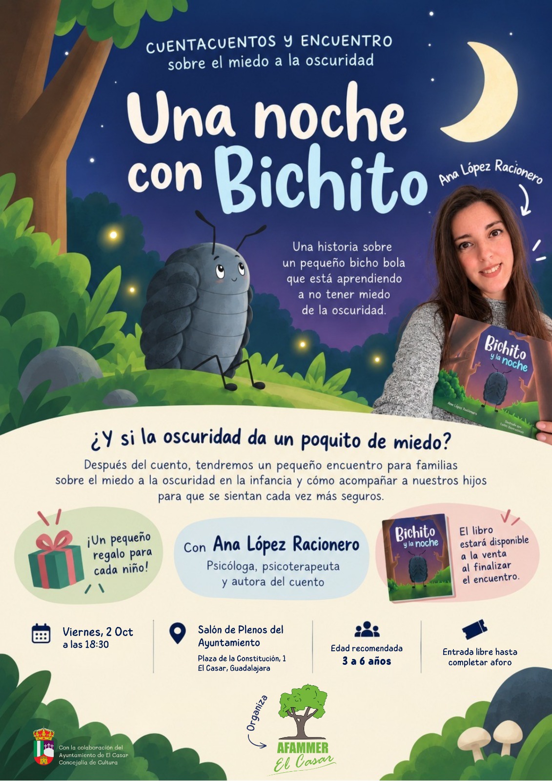 PRESENTACIÓN DEL LIBRO “UNA NOCHE CON BICHITO”