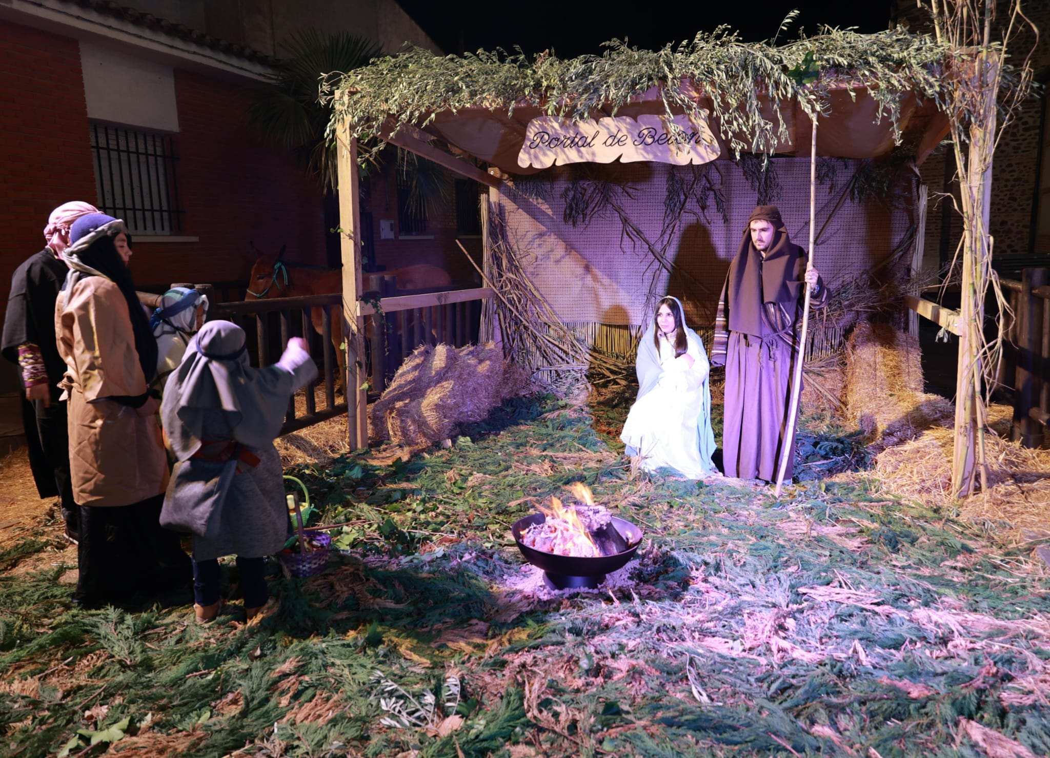 EL BELÉN VIVIENTE DE EL CASAR, TODO UN REFERENTE NAVIDEÑO