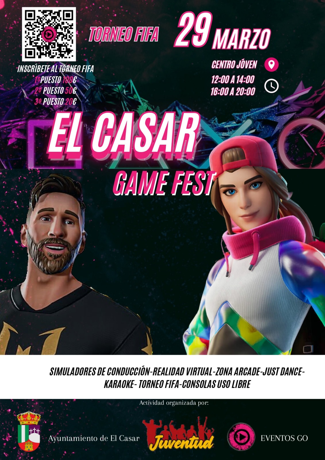 ¡GAME FEST EN EL CASAR! ¡NO TE LO PIERDAS!