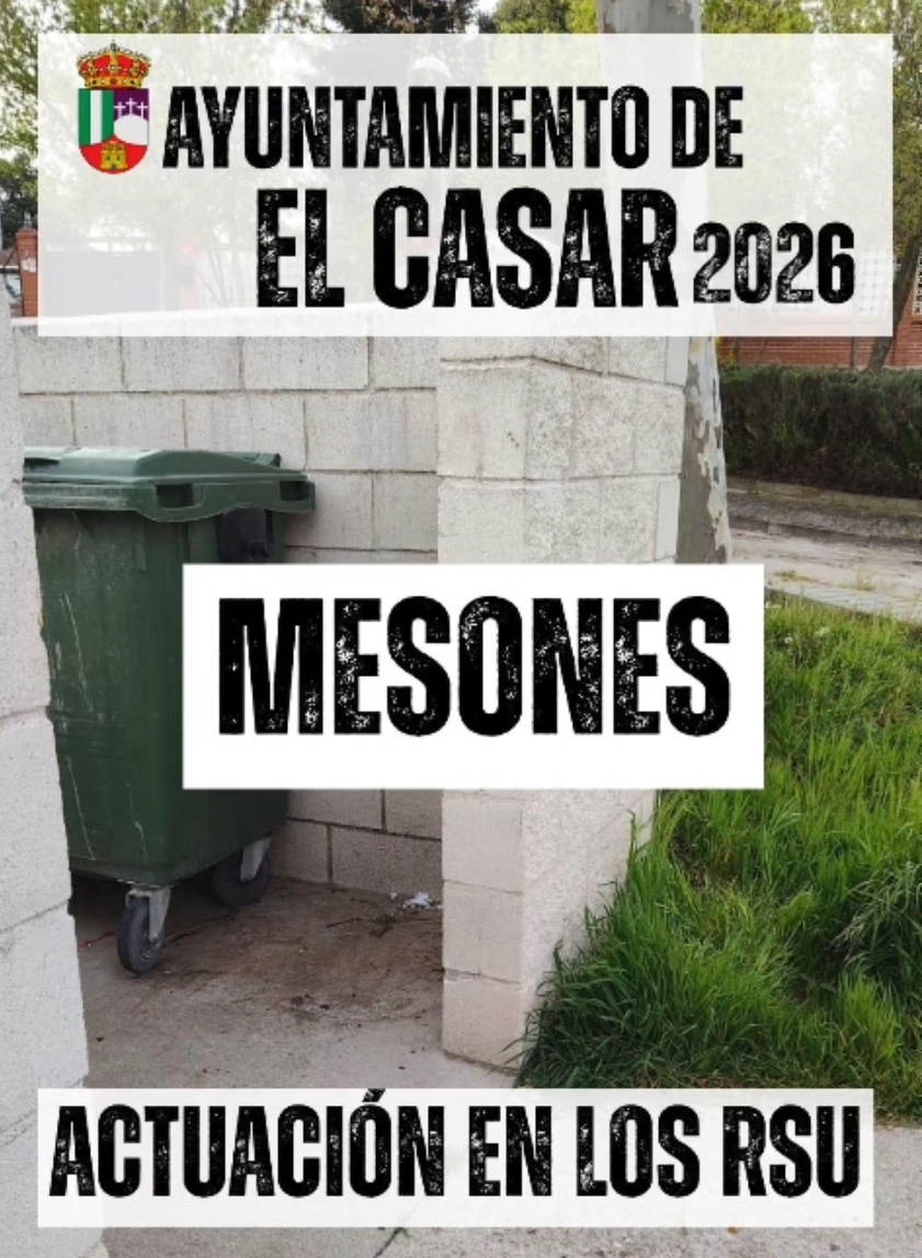 ACTUACIÓN DEL AYUNTAMIENTO DE EL CASAR EN LOS RSU DE MESONES
