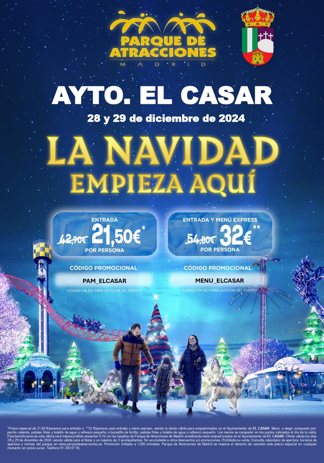 ¡APROVECHA ESTA INCREÍBLE PROMOCIÓN PARA EMPADRONADOS EN EL CASAR!