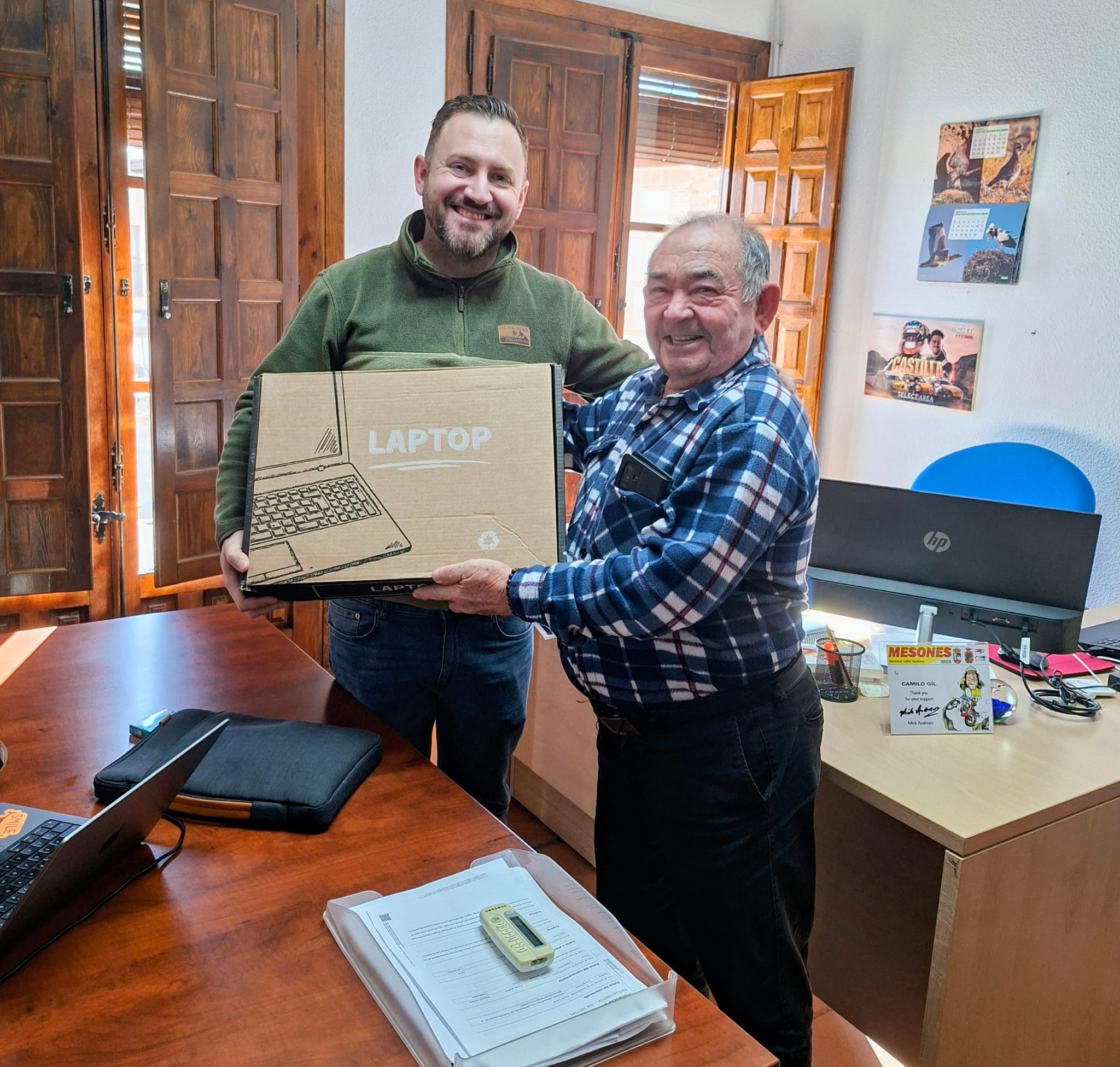 ¡SEGUIMOS APOSTANDO POR NUESTROS MAYORES DE EL CASAR Y POR LA DIGITALIZACIÓN!