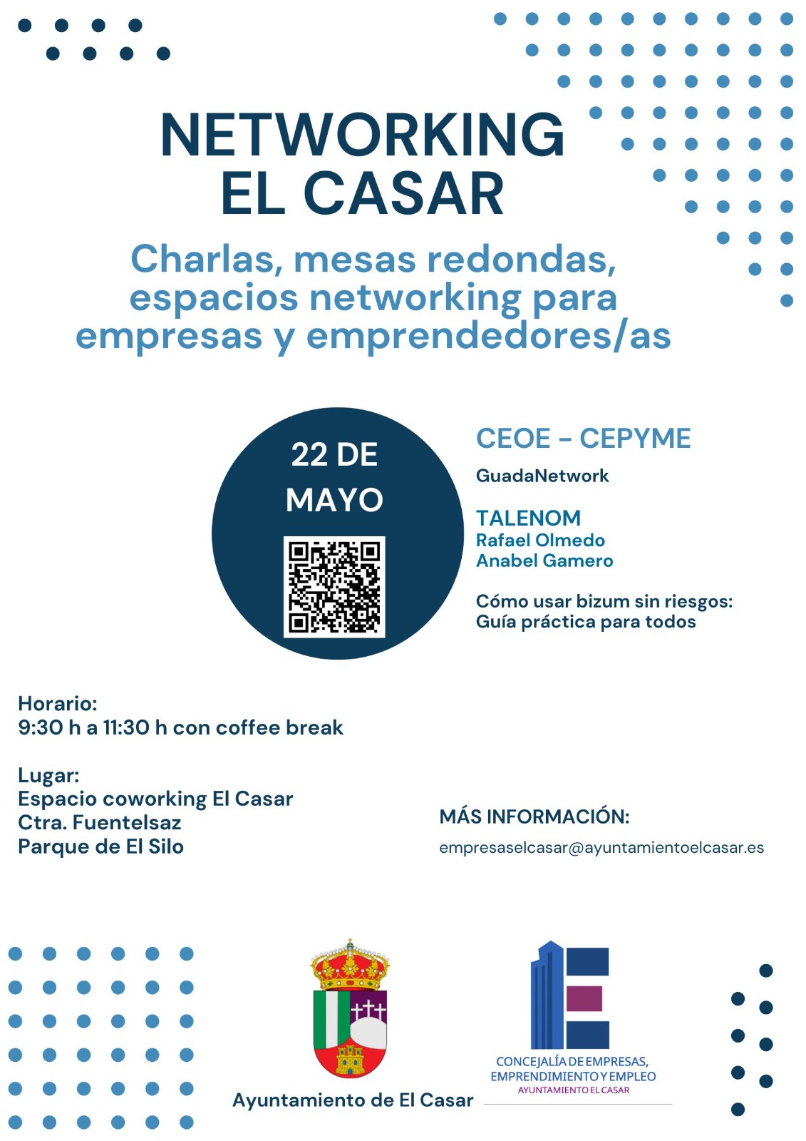 ¡PRÓXIMO ENCUENTRO DE NETWORKING EL CASAR!