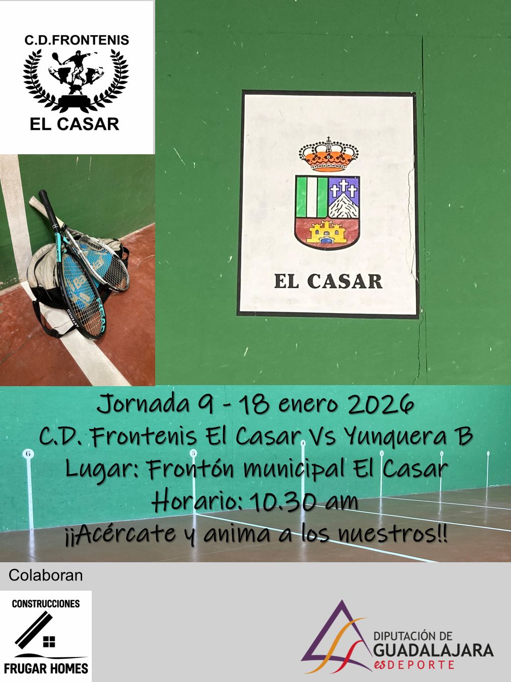 JORNADA DE FRONTENIS EN EL CASAR
