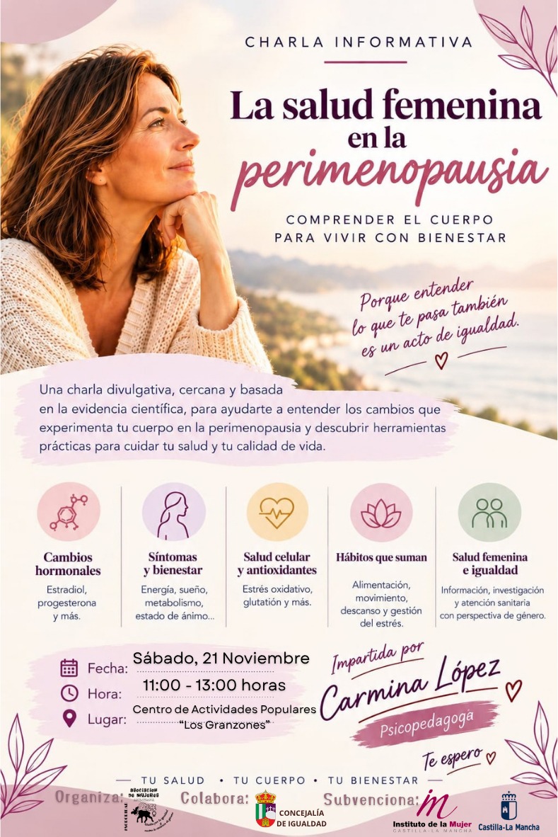 ¡MUJER, CONOCE TU CUERPO, CUIDA TU SALUD Y DISFRUTA DE TU BIENESTAR!