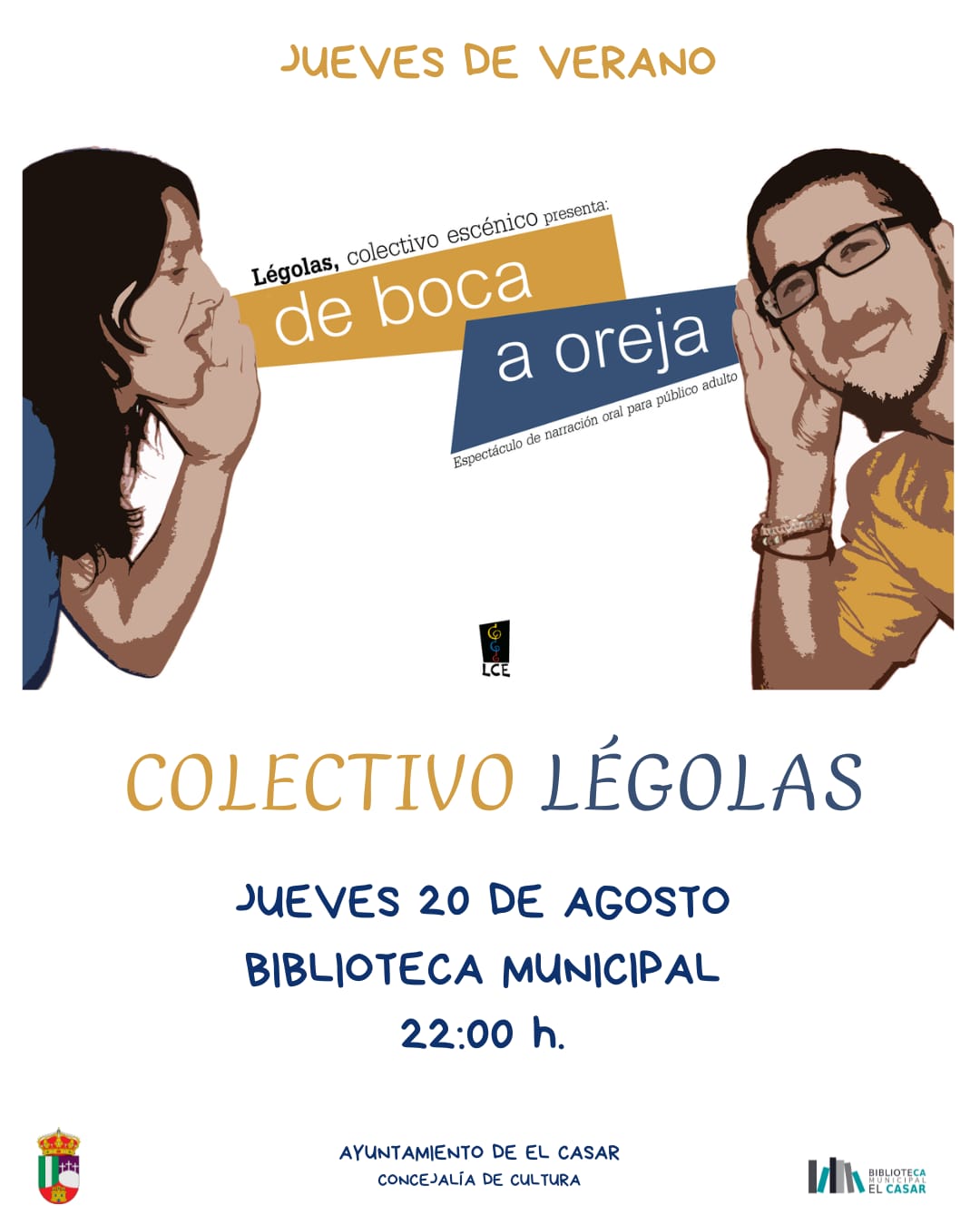 JUEVES DE VERANO. DE BOCA A OREJA