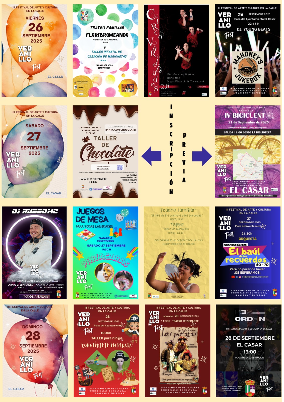 ¡VAMOS! ¡EN PIE! ¡NOS ESPERA LA CULTURA Y EL ARTE!