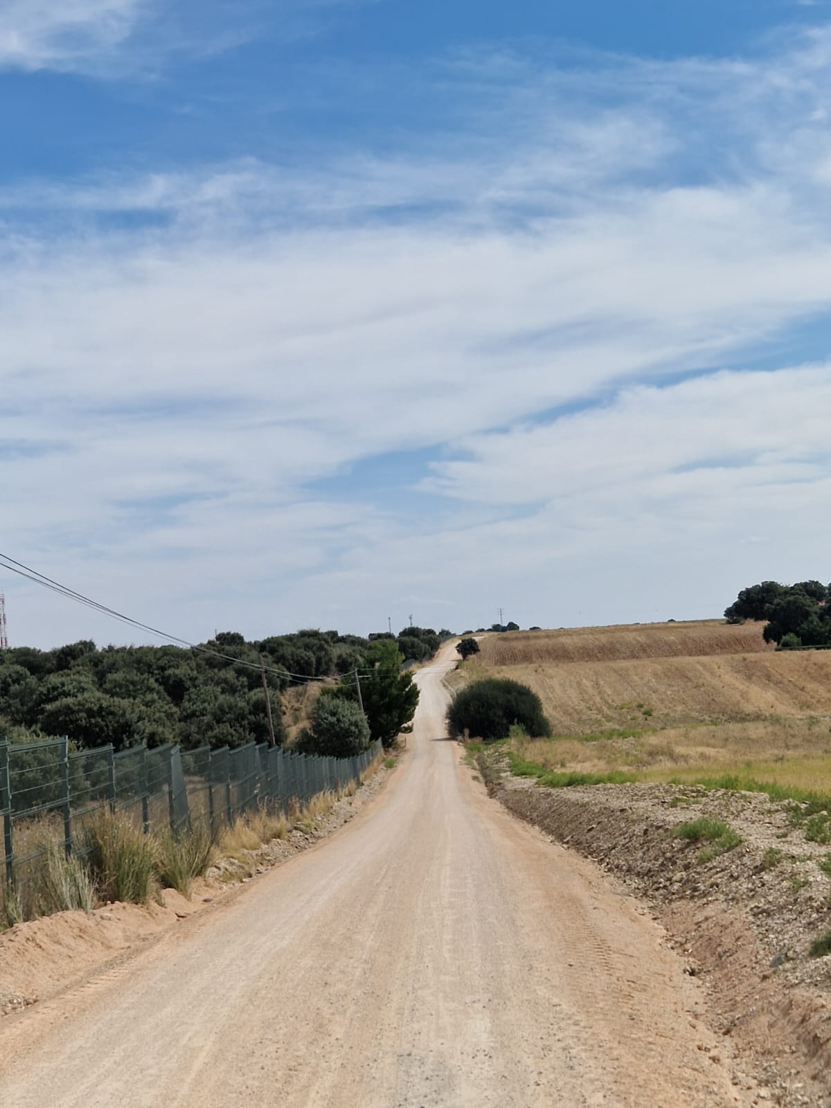 MEJORAS EN LOS CAMINOS RURALES DE EL CASAR Y MESONES