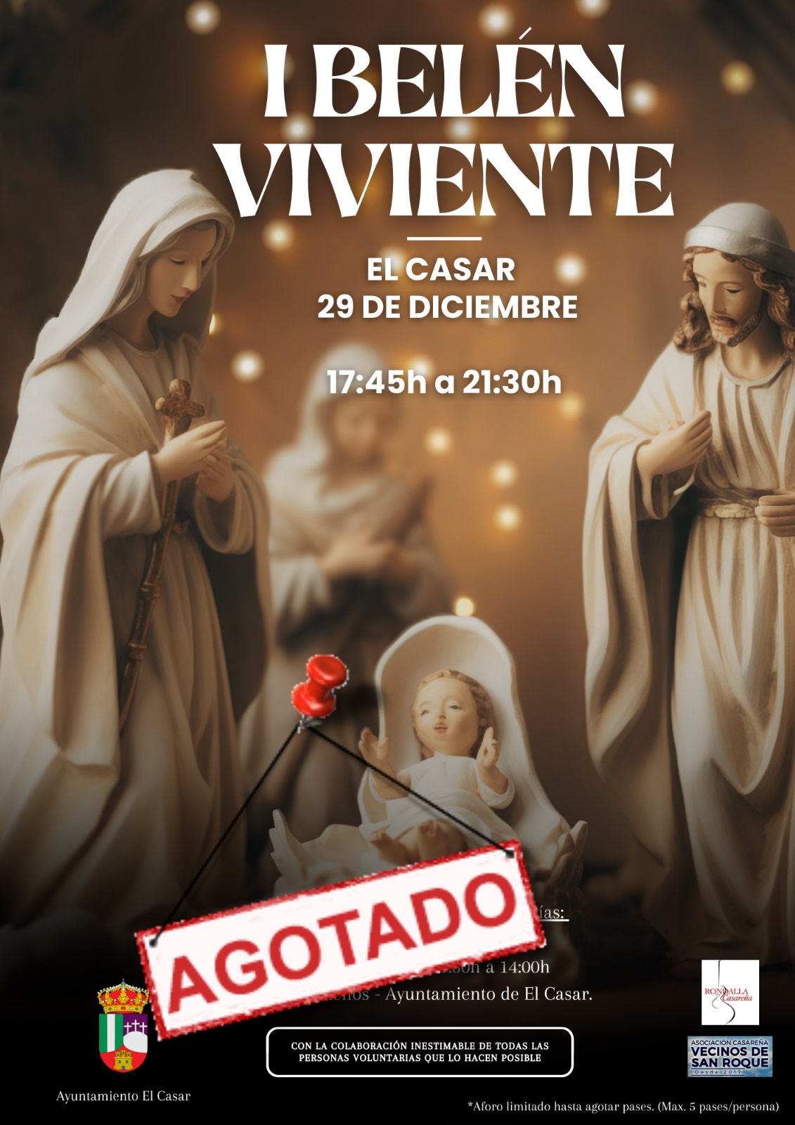 I BELÉN VIVIENTE - EL CASAR ¡ ENTRADAS AGOTADAS!