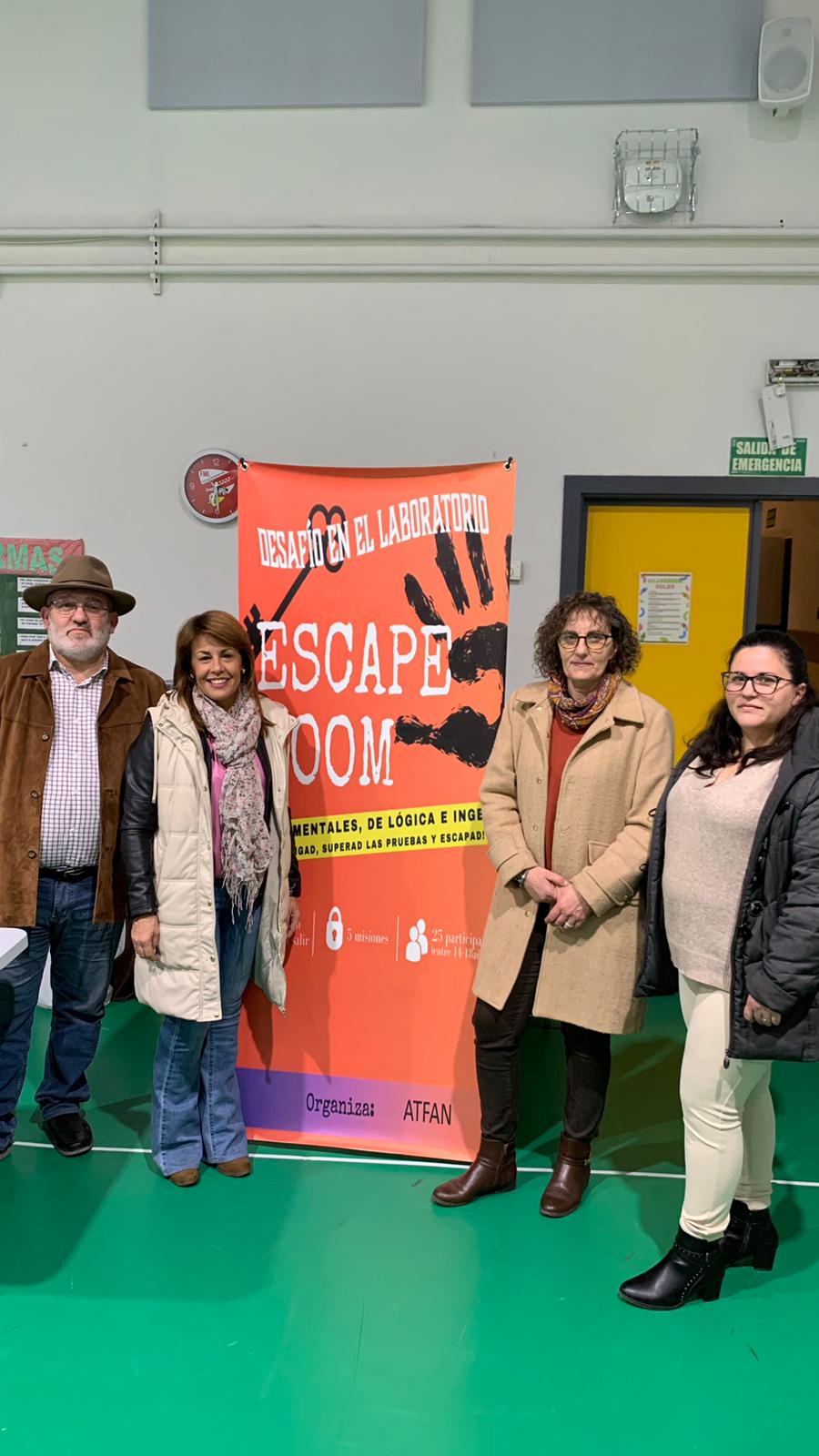 LAS CONCEJALAS OLGA GONZÁLEZ Y MARTA ABADEZ ESTUVIERON PRESENTES EL PASADO SÁBADO EN EL EMOCIONANTE SCAPE ROOM