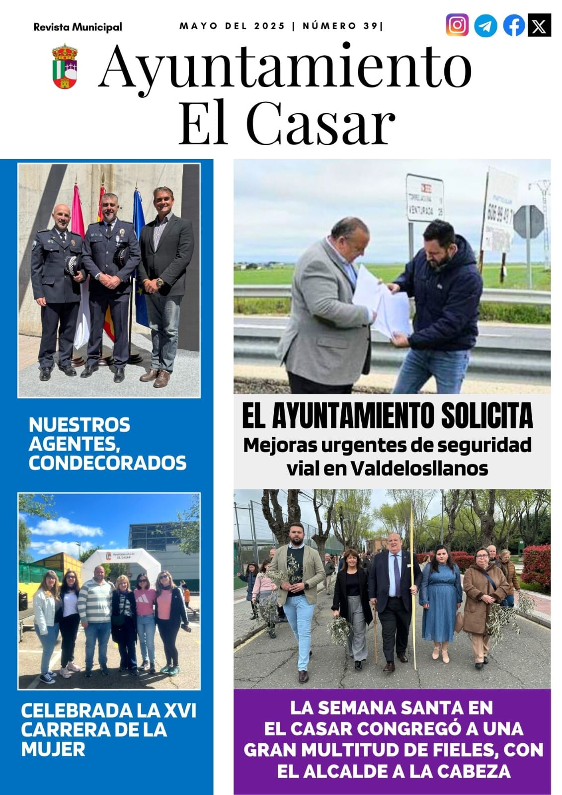 !YA ESTÁ AQUÍ LA REVISTA DEL AYUNTAMIENTO DE EL CASAR!