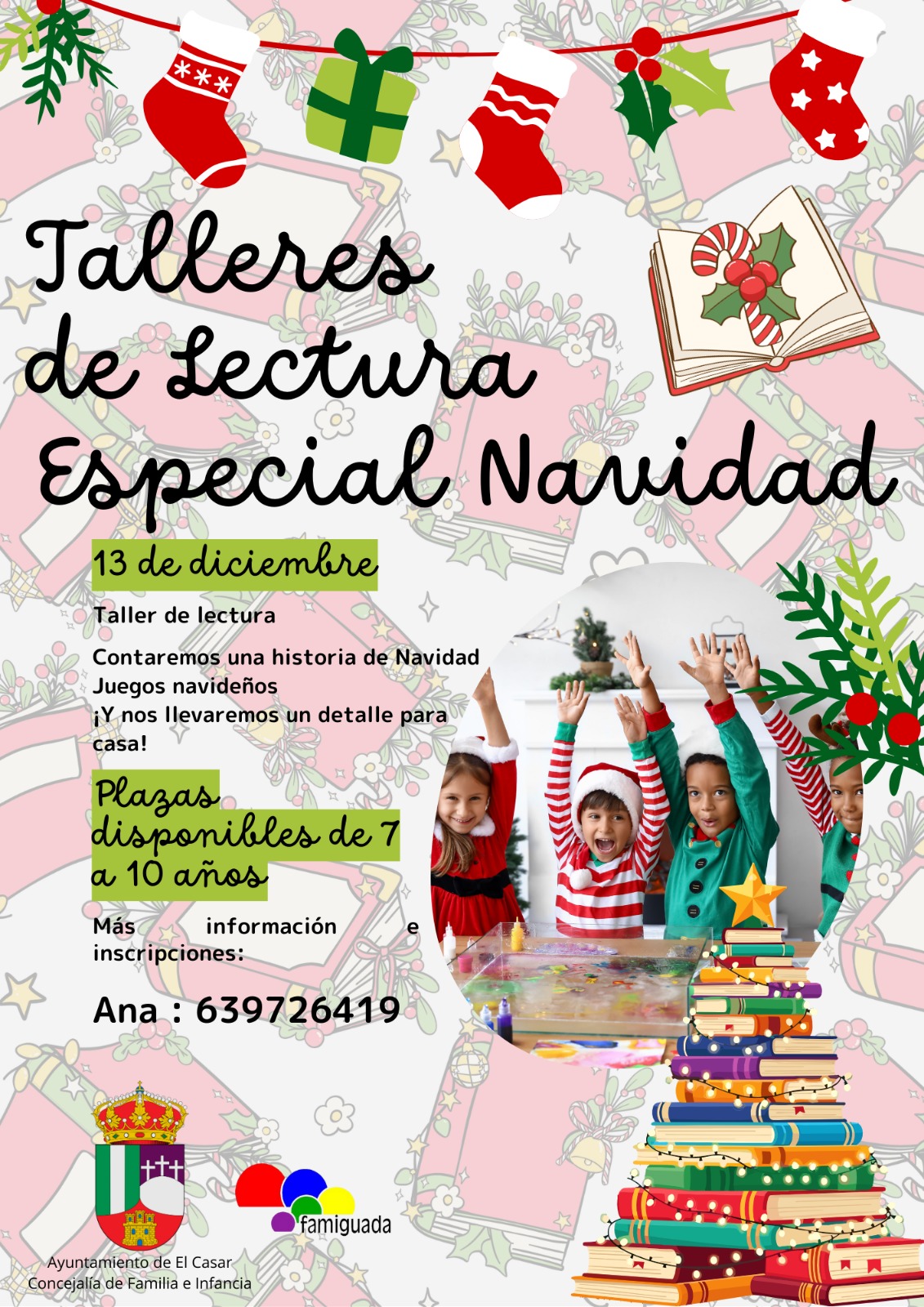 TALLER DE LECTURA ESPECIAL  NAVIDAD EN EL CASAR