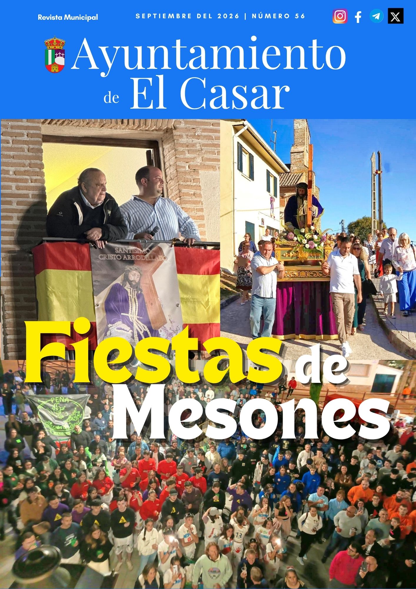 REVISTA DE AGOSTO 2026 DEL AYUNTAMIENTO DEL CASAR
