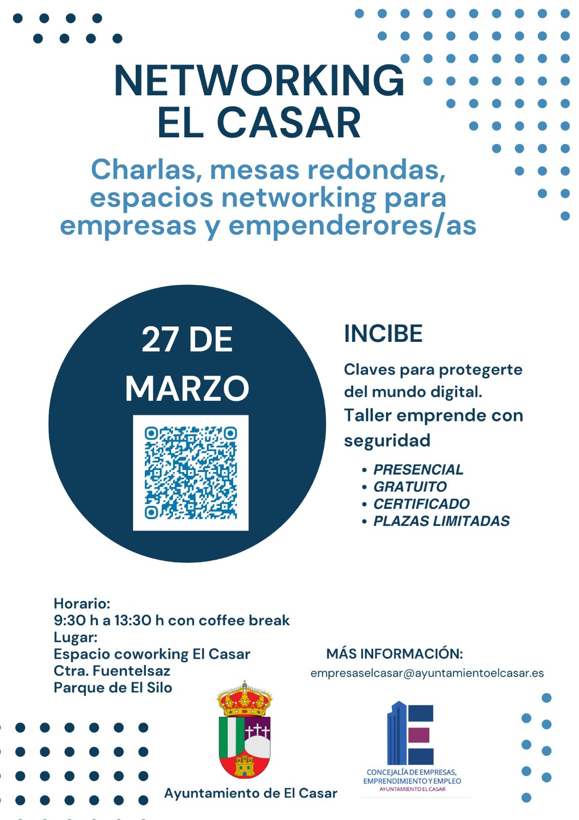 EL 27 DE MARZO ¡COMIENZA EL CICLO NETWORKING EL CASAR!