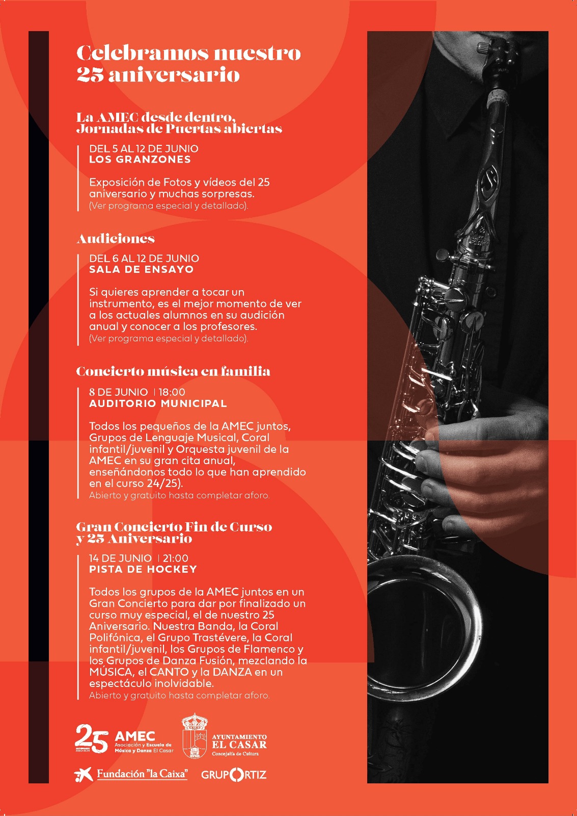 ¡CELEBRAMOS EL 25 ANIVERSARIO DE LA AMEC! (RECORDATORIO)