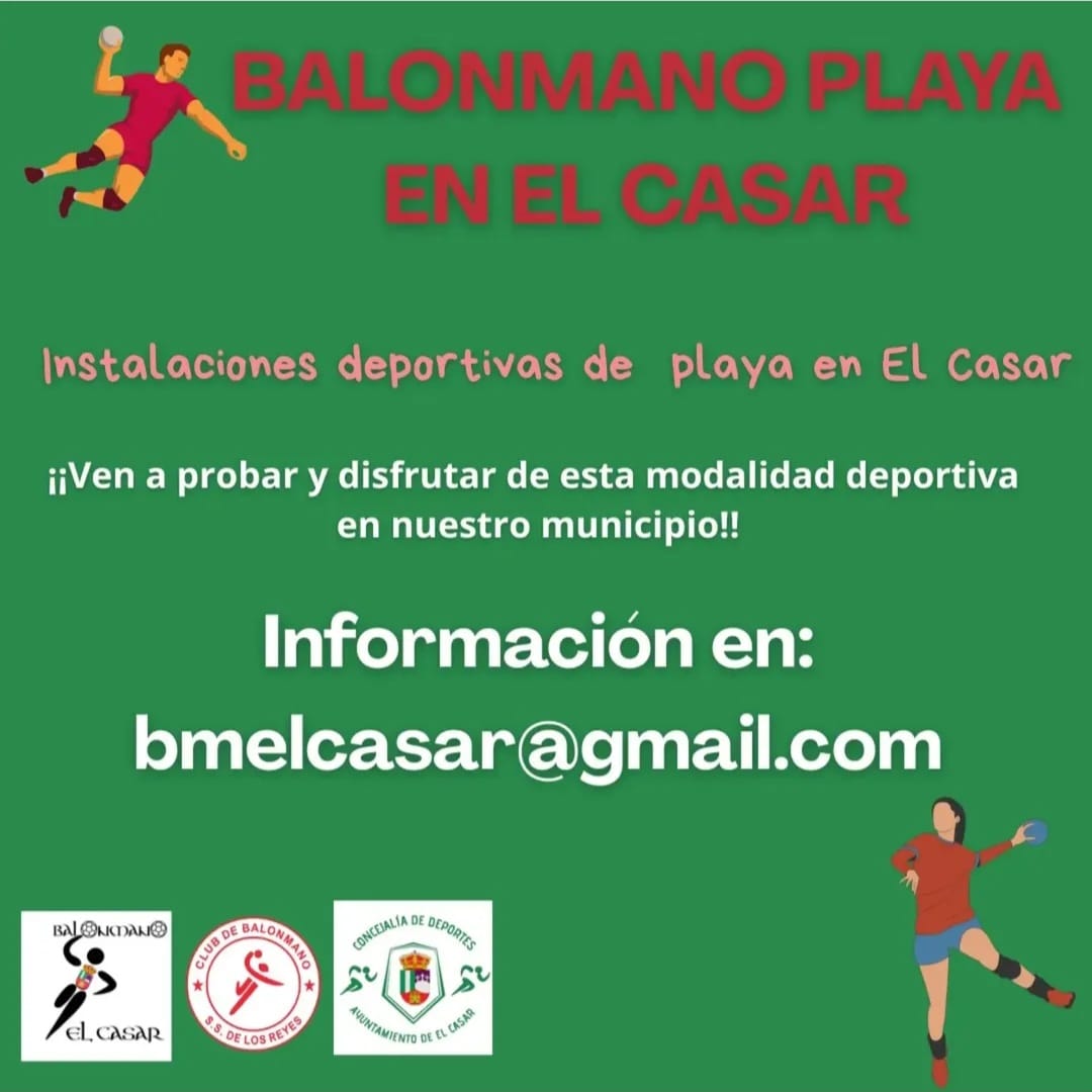 EL CASAR CONTINÚA CON SU APUESTA POR EL BALONMANO PLAYA