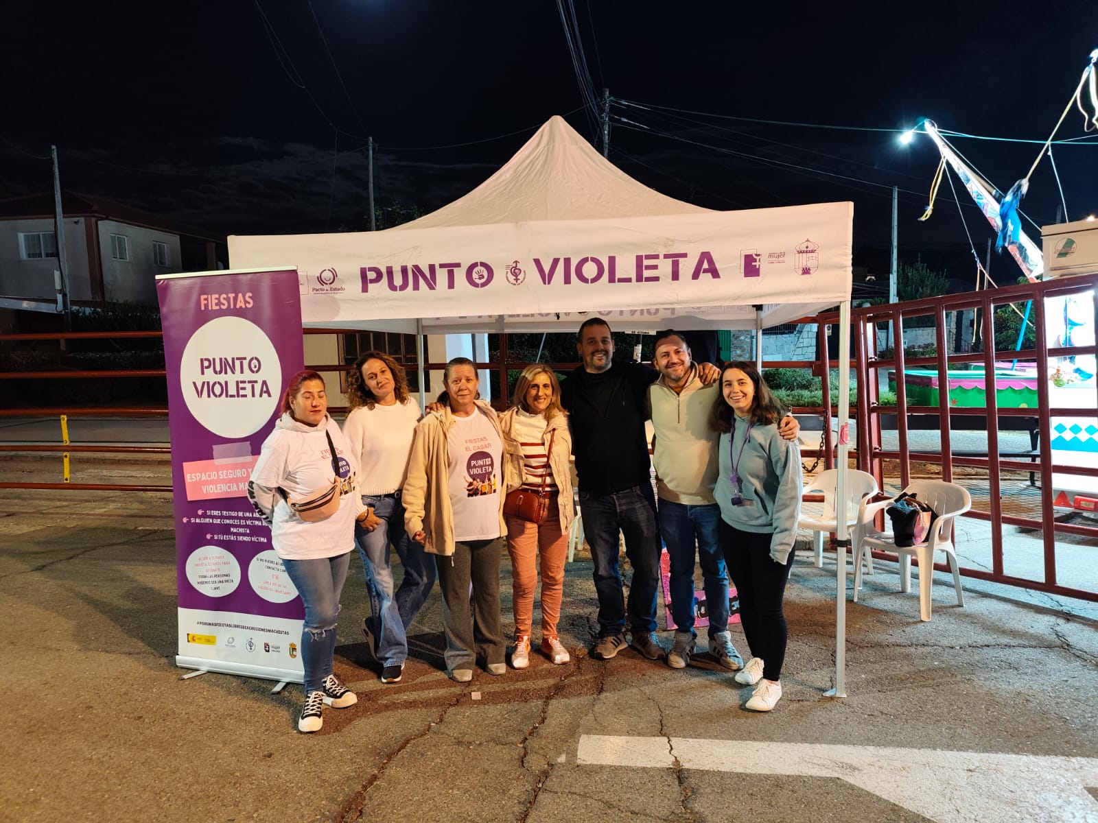 ARRANCARON LAS FIESTAS DE MESONES Y CON ELLAS, EL PUNTO VIOLETA