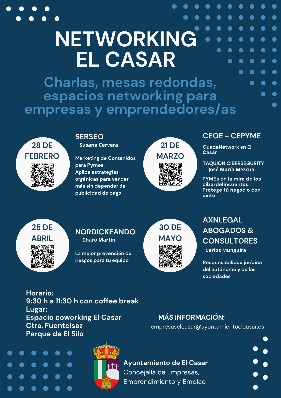 ¡LLEGA "NETWORKING EL CASAR"!