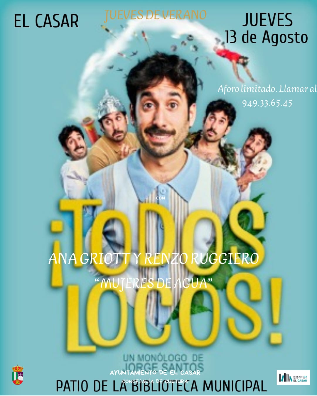 JUEVES DE VERANO ¡TODOS LOCOS!