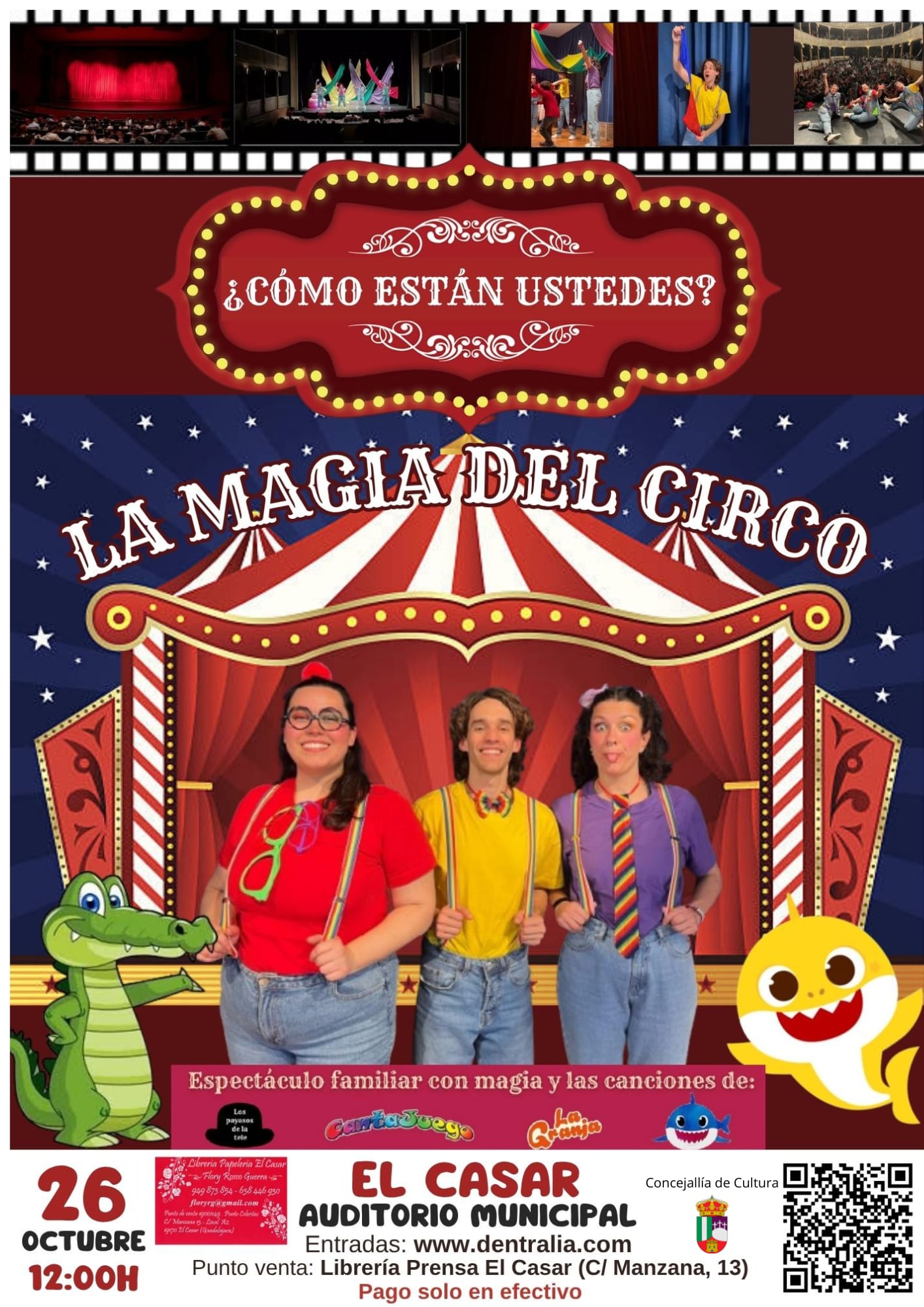 ¡VUELVE LA MAGIA DEL CIRCO A EL CASAR!