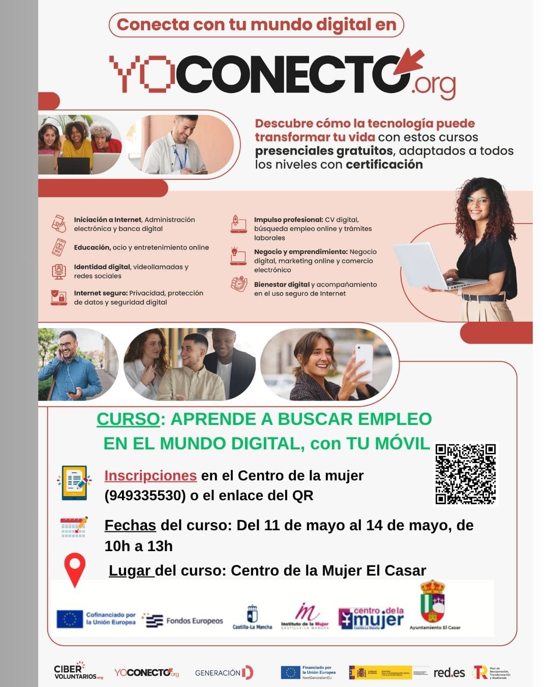 ¡NUEVO CURSO EN MAYO: APRENDE A BUSCAR EMPLEO CON TU MÓVIL!