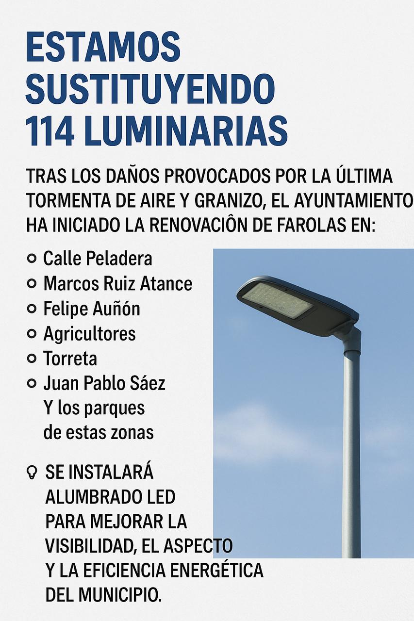 EL AYUNTAMIENTO DE EL CASAR CONTINÚA TRABAJANDO PARA MEJORAR LA SEGURIDAD Y EL ASPECTO DE NUESTRAS CALLES