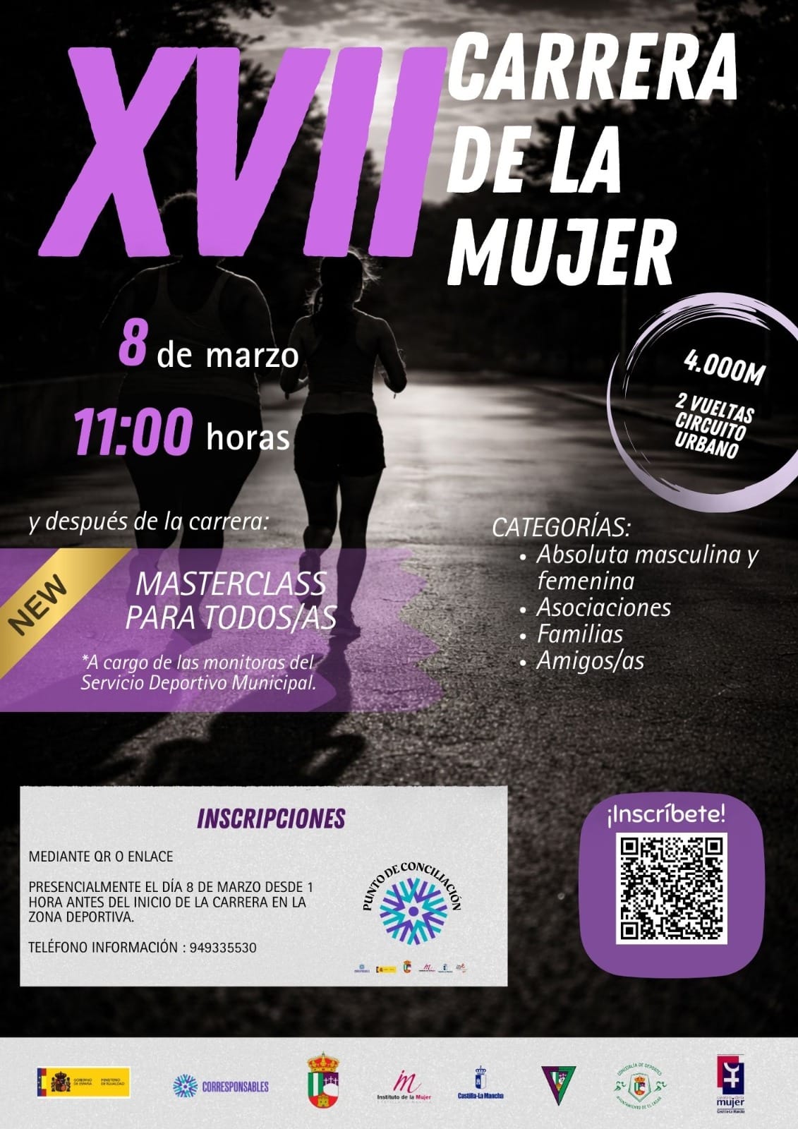 8M | XVII CARRERA POR LA IGUALDAD EN EL CASAR